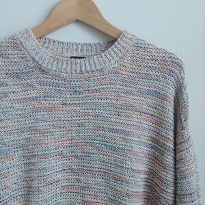 Yest Netherlands multicolour yarn cotton blend sweater 10